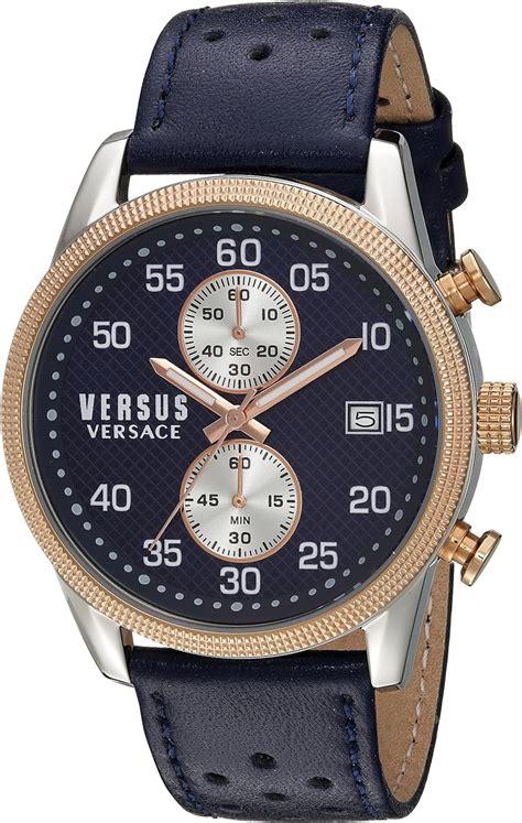 versus versace reloj precio|versace leather strap watch.